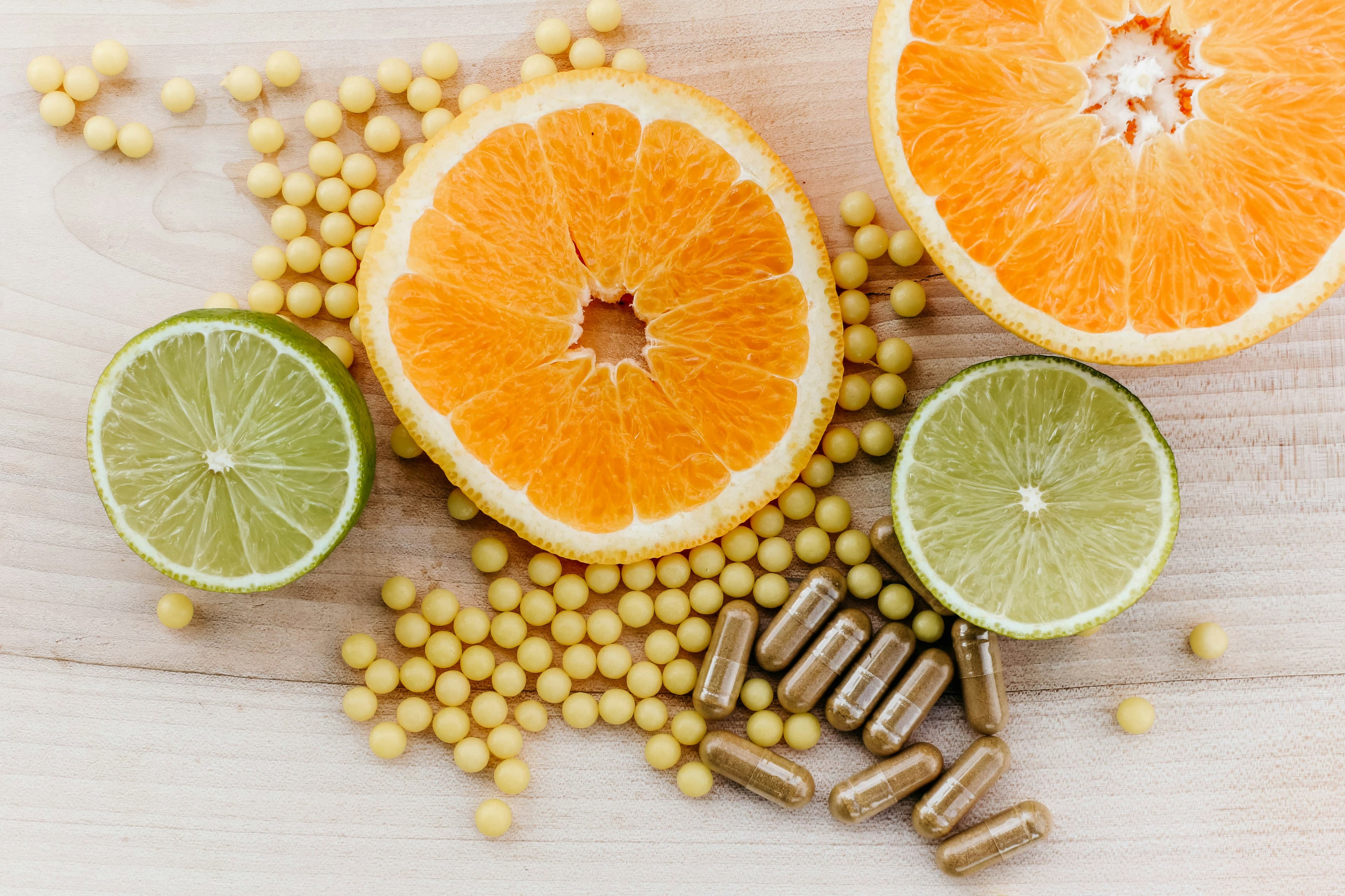 Agrumes et compléments de micronutrition